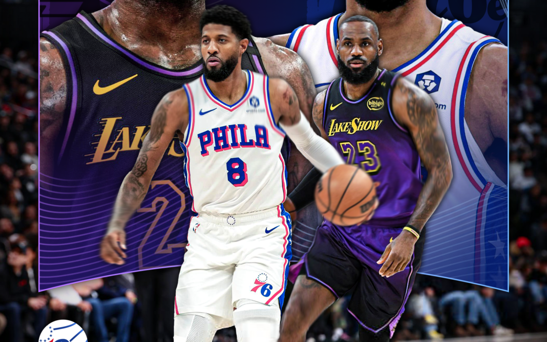 Duelo de Titanes en la NBA: Philadelphia 76ers vs. Los Angeles Lakers
