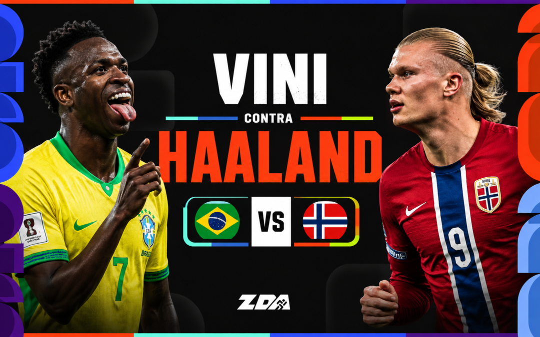 Brasil vs. Noruega: Vini contra Haaland, la revancha que Brasil nunca ganó